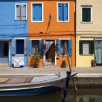 colorful houses in Burano